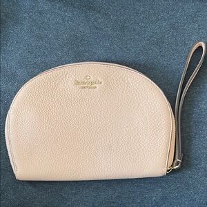 Kate Spade Blush Leather Wristlet